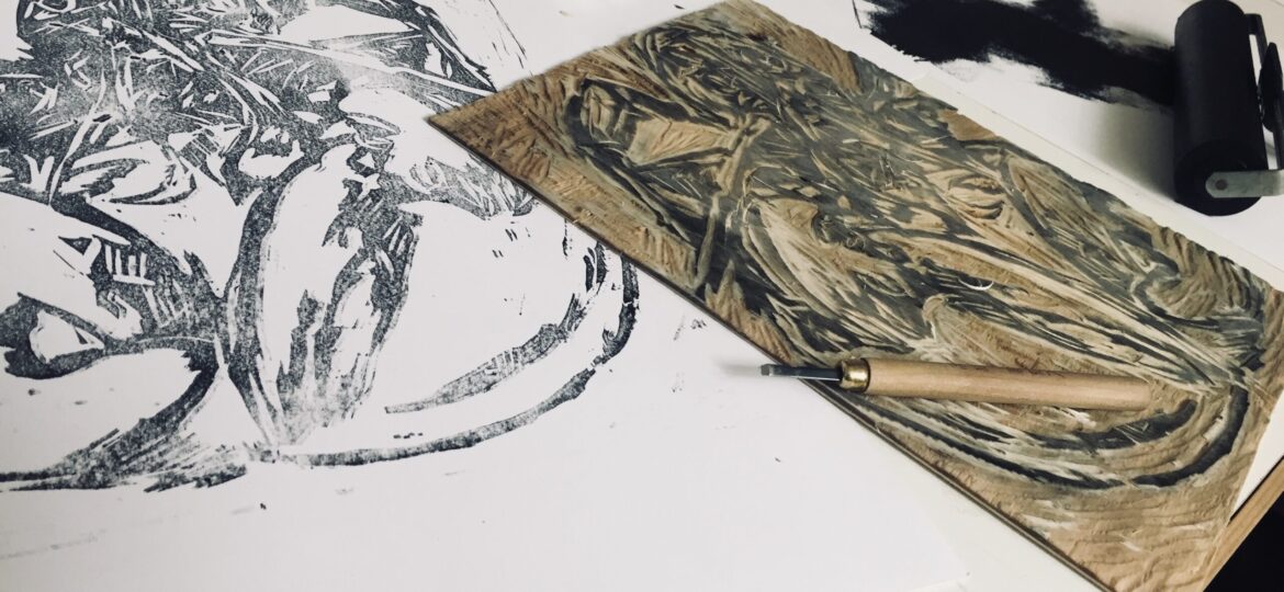 Woodcut first proof