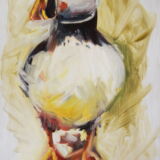 Puffin Front giclee print, medium