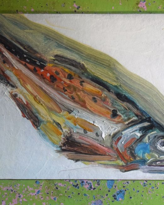 LC 10.5 x 15cm, oil on card